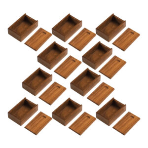 Solid Wood Storage Box